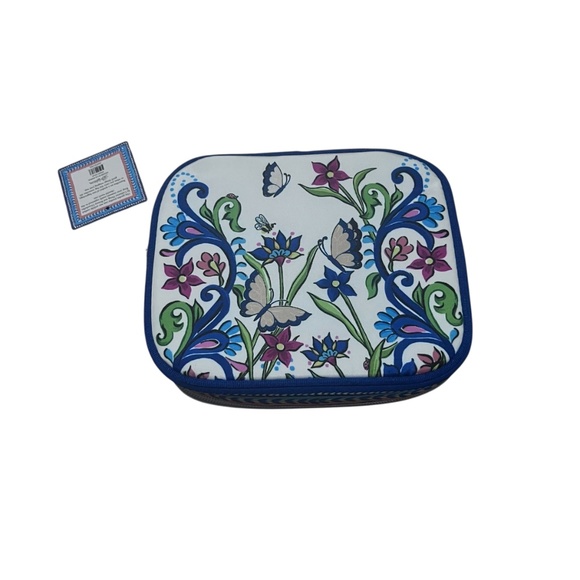 NWT Brighton Women's Blue Butterfly Pouch Size OS - Picture 2 of 4
